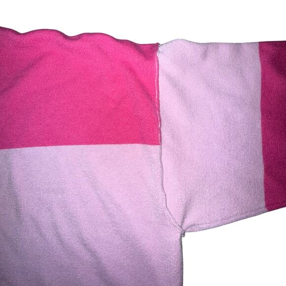 Andrée by Unit Color-Block Sweater Pink/Magenta Size 2X - Picture 5 of 8